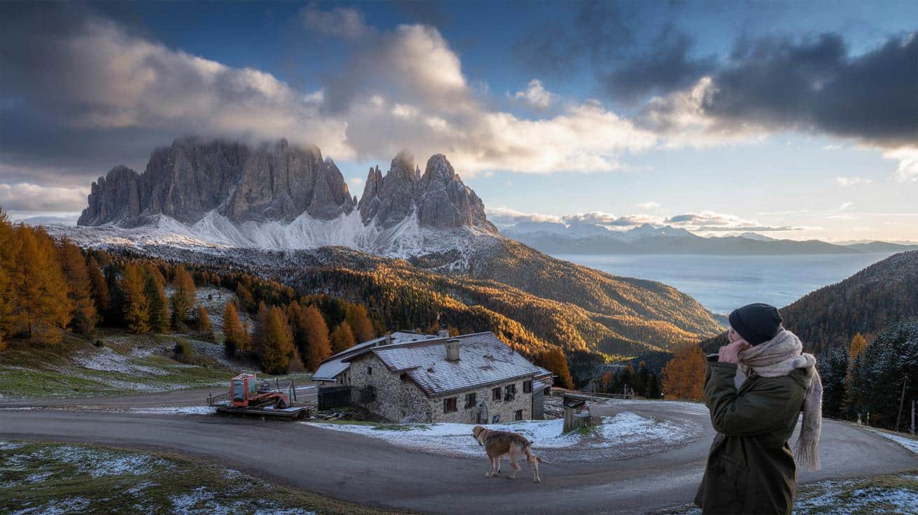 Arriva l’aria fredda: quali regioni sono più esposte ai primi fiocchi di stagione