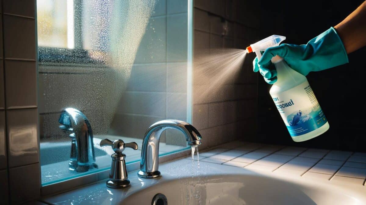 Bagno senza calcare in 5 minuti: “Spruzza questa soluzione e non toccare nulla”