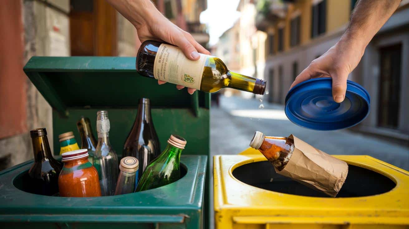 Bottiglie di vetro: arriva una piccola modifica che cambierà come le ricicliamo