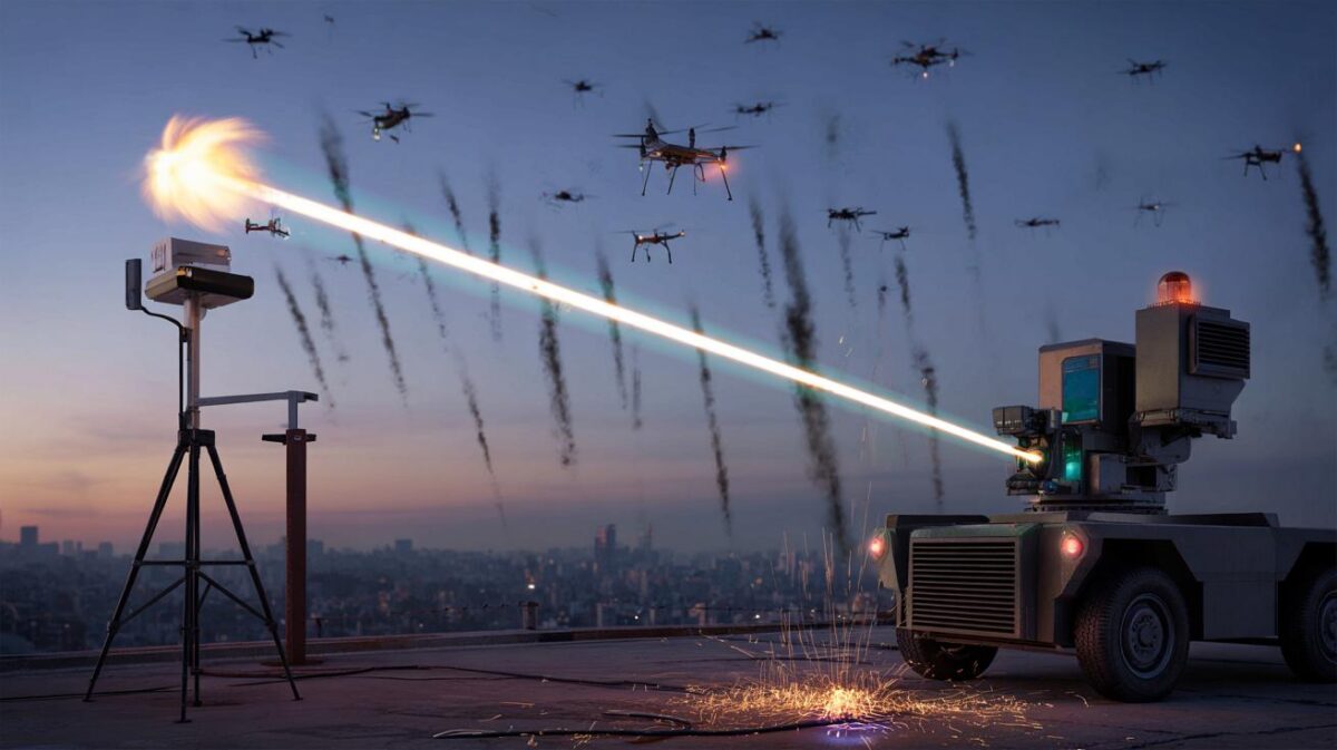 Colpisce 200 droni con una scarica: il laser Apollo è pronto alla protezione