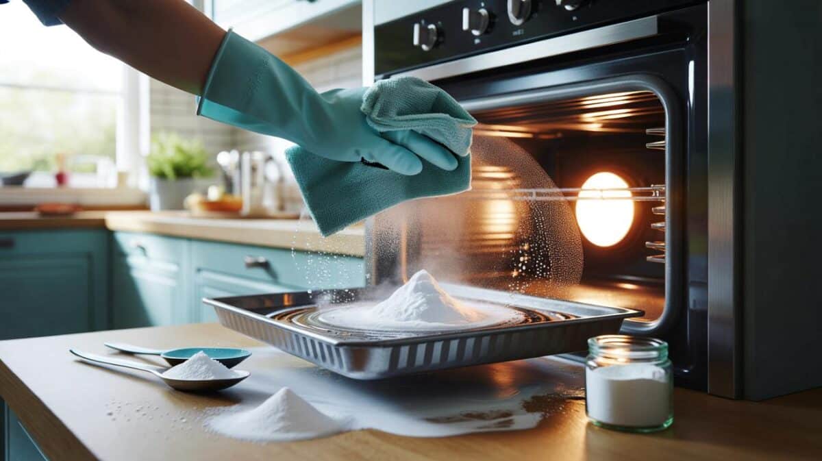 Come far brillare il forno senza strofinare: “Usa due cucchiai di questo ingrediente”