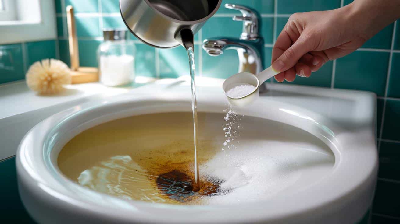 Fondo del Wc sempre bianco senza strofinare: "Metti un misurino di questo prodotto e acqua calda"