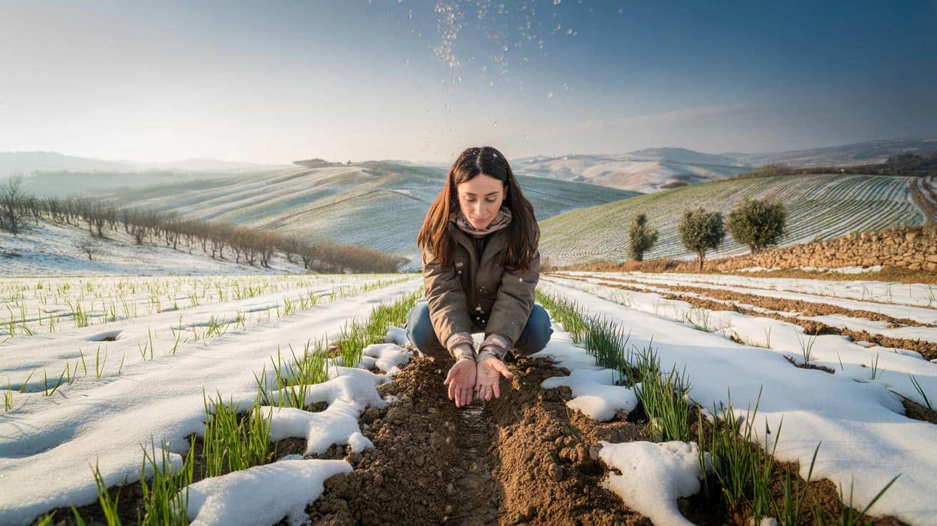 Francesca, agronoma: “La neve può essere una buona notizia in queste regioni: vi spiego perché”