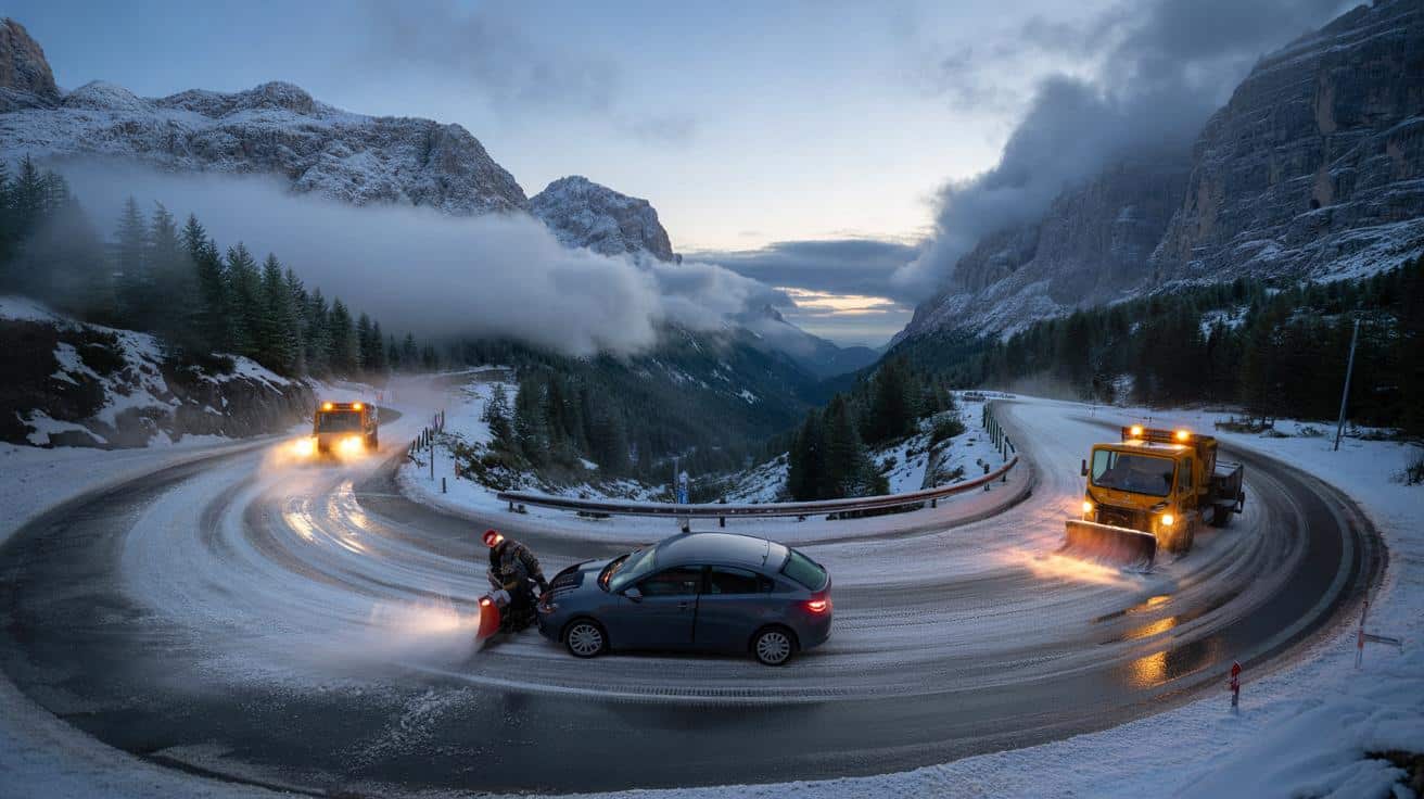 Freddo in aumento: le zone alpine e appenniniche più esposte alla neve