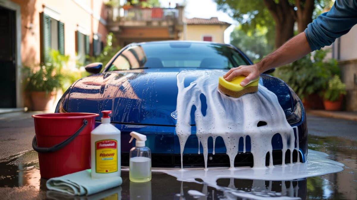 Ho lavato la macchina con un prodotto da cucina: poi ho capito perché molti lo fanno