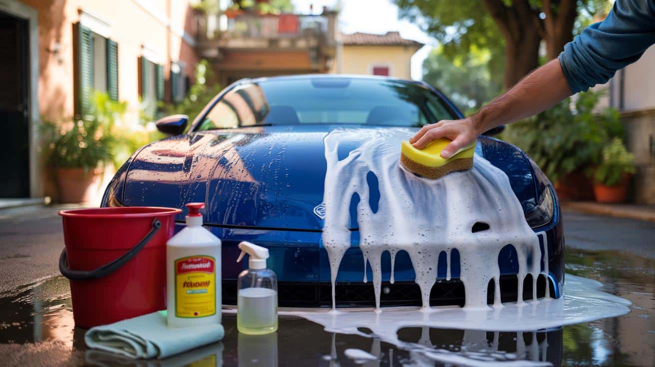 Ho lavato la macchina con un prodotto da cucina: poi ho capito perché molti lo fanno