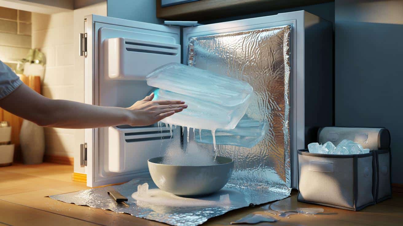 Il freezer in pochi istanti con un foglio di alluminio: il trucco che fa risparmiare