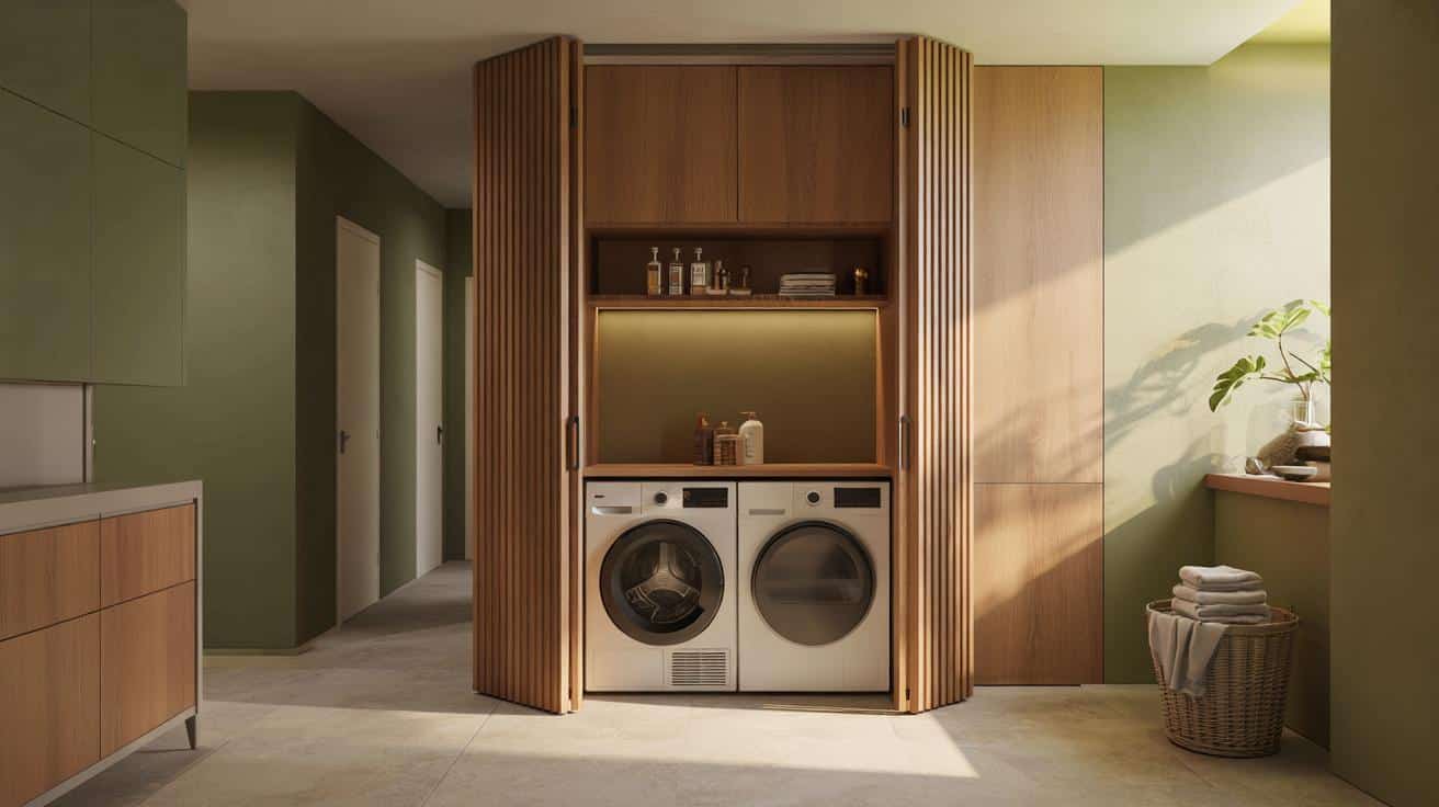 Lavatrice: idea di design per nasconderla