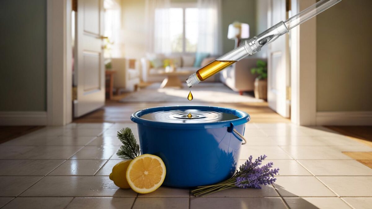 Ne metto due gocce nel secchio per lavare i pavimenti e casa profuma per giornate