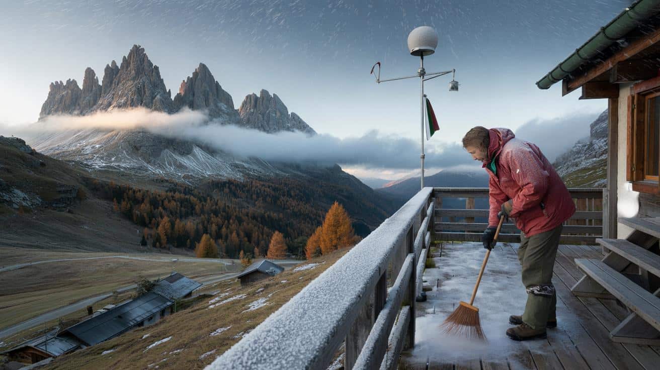 Neve in montagna: quando è più probabile secondo gli ultimi aggiornamenti meteo