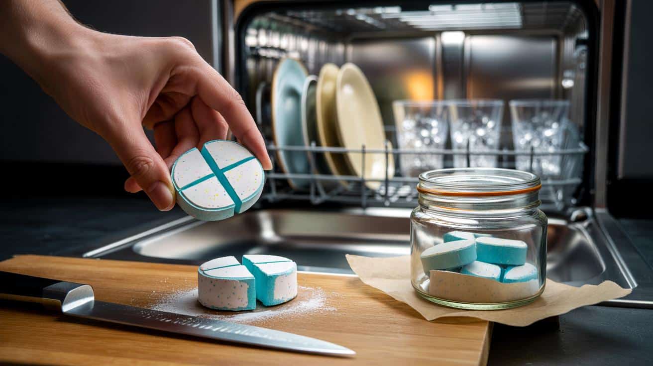 Pastiglie della lavastoviglie: il metodo che molti non conoscono per farle durare il doppio