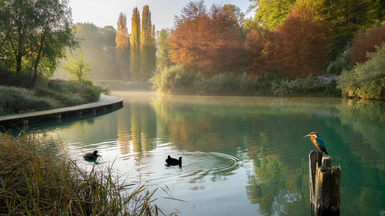 Questo strano laghetto della Lombardia è un’oasi che pochi conoscono (ed è splendida in autunno)